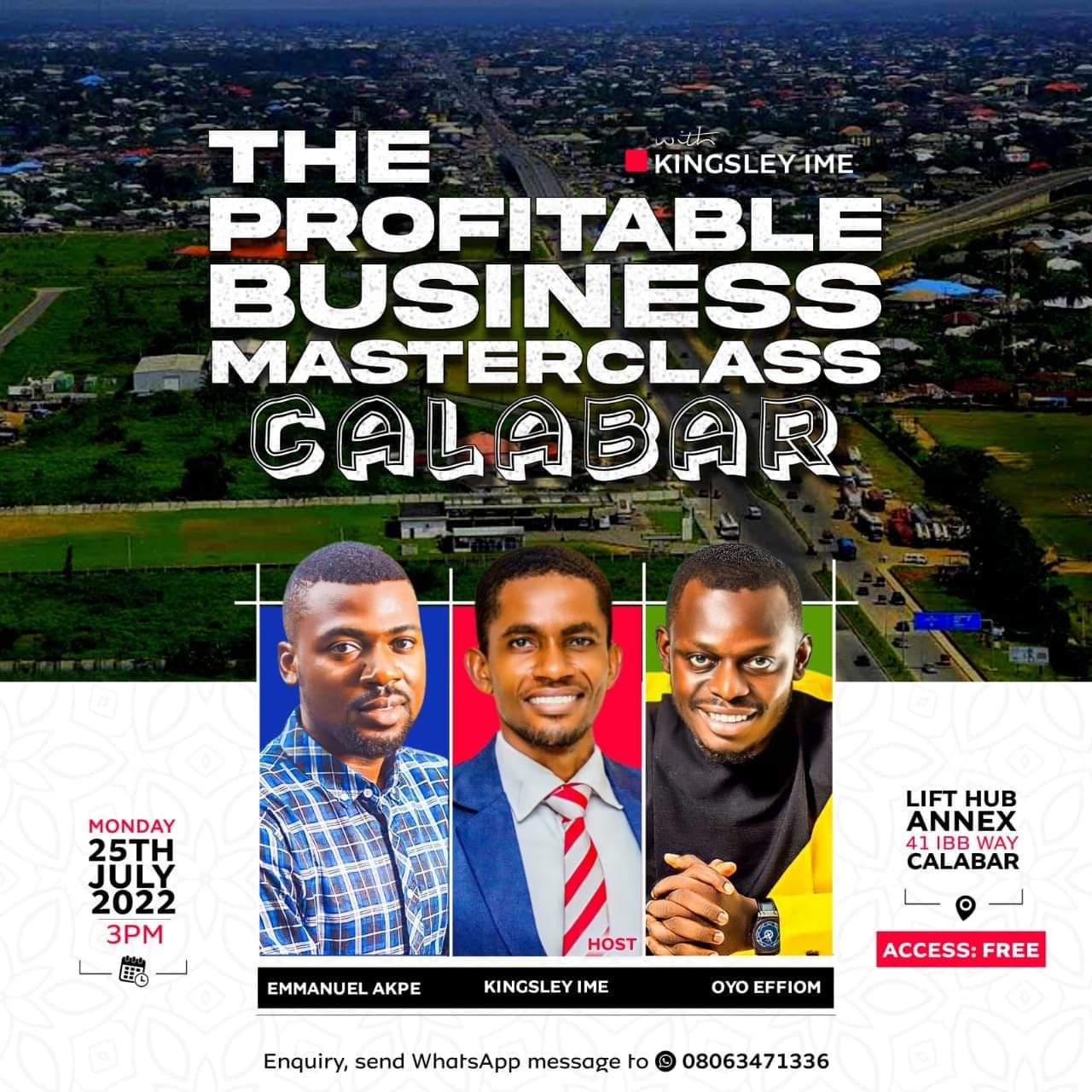 Emmanuel Akpe With Kingsley