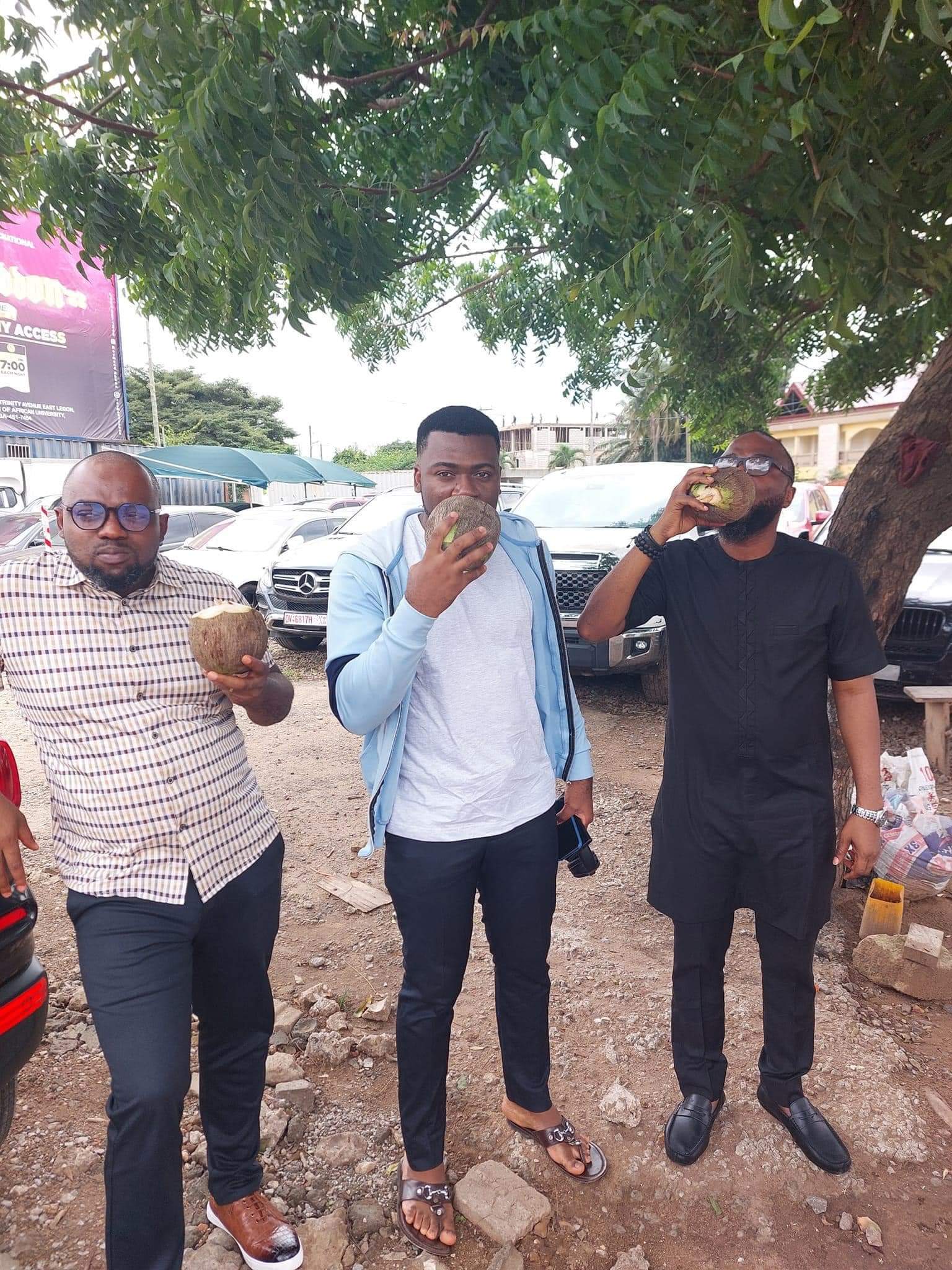 Emmanuel Akpe With Emeka Nobis